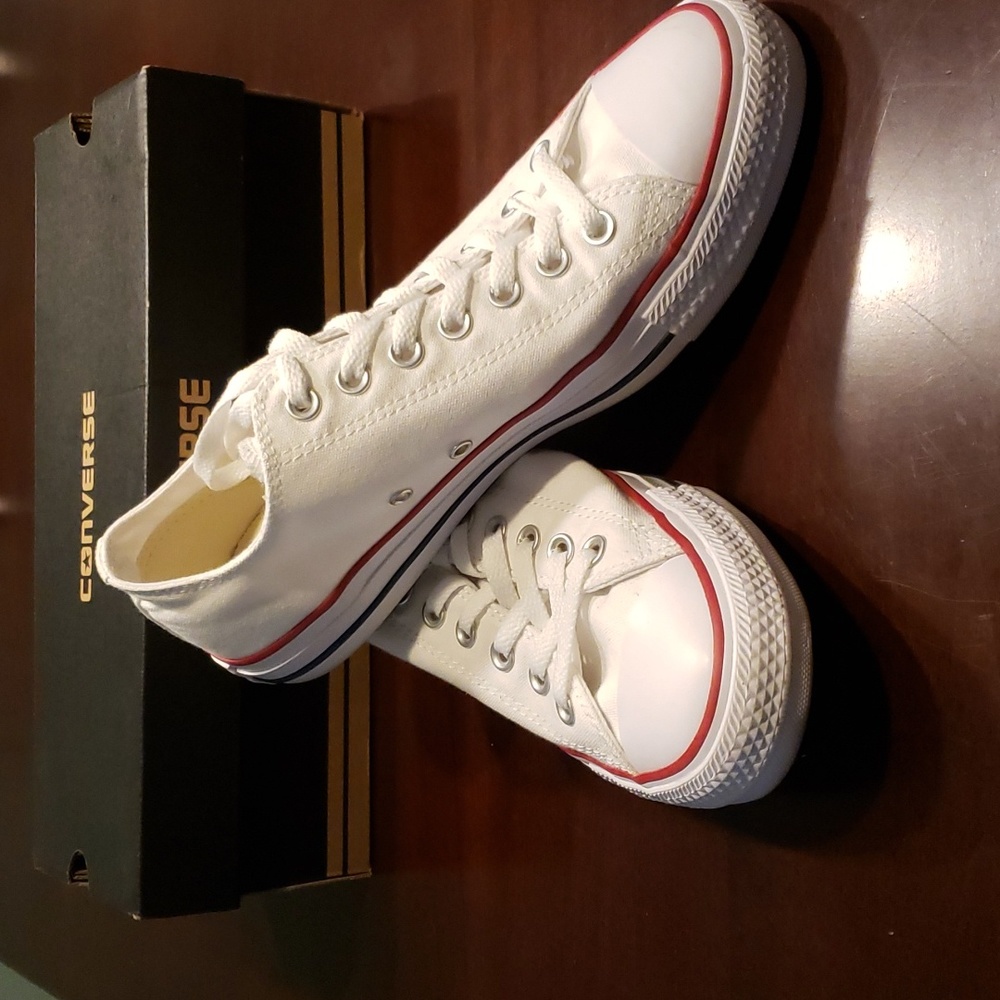 Men's Converse All Star Ox Optical White - Picture 5 of 9